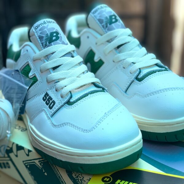 Giày New Balance 550 x Aime Leon Dore White Green