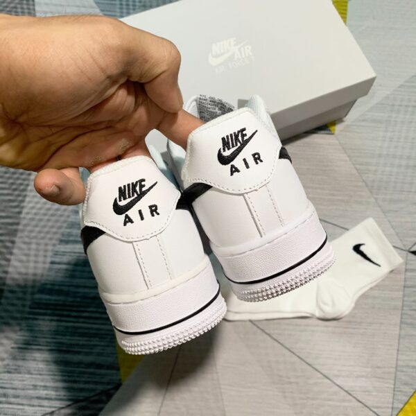 Giày Nike Air Force 1 White Black Swoosh