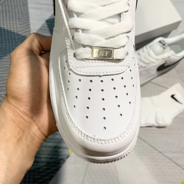 Giày Nike Air Force 1 White Black Swoosh