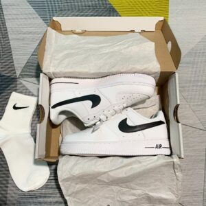 Giày Nike Air Force 1 White Black Swoosh