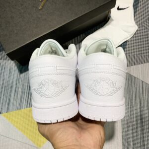 Giày Nike Air Jordan 1 Low 'Triple White'