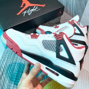 Giày Jordan 4 Fire Red