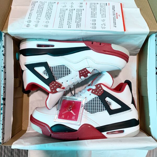 Giày Jordan 4 Fire Red