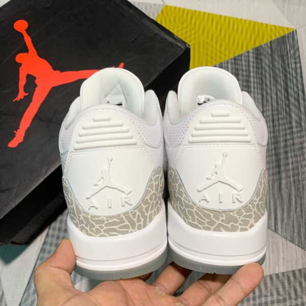 GIÀY JORDAN 3 PURE WHITE