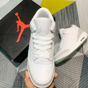 GIÀY JORDAN 3 PURE WHITE