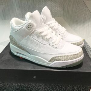 GIÀY JORDAN 3 PURE WHITE