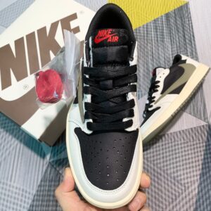 GIÀY JORDAN 1 LOW TRAVIS SCOTT OLIVE