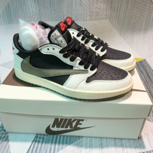 GIÀY JORDAN 1 LOW TRAVIS SCOTT OLIVE