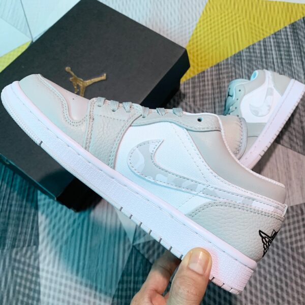 Giày Nike Air Jordan 1 Low 'White Camo'